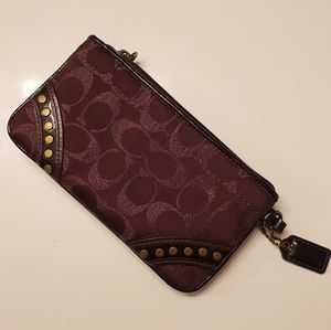 Coach Wristlet